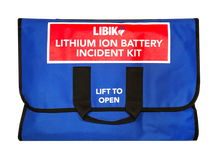 Load image into Gallery viewer, EHS Kit - Wall-Mounted LIBIK (Lithium Ion Battery Incident Kit)