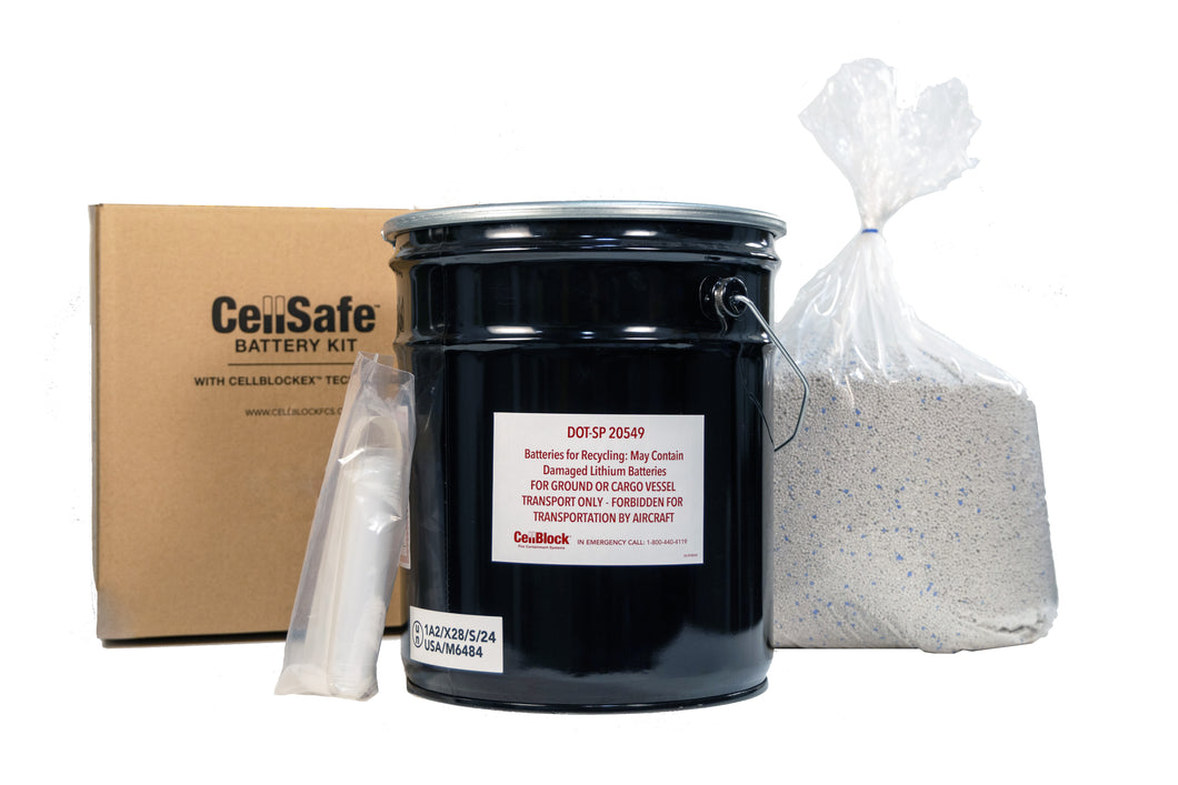CellSafe® 5-Gallon Pail Kit